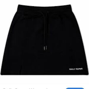 Daily Paper Classic Black Mini Skirt size small